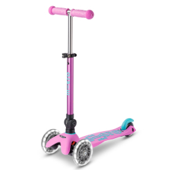 Самокаты - Самокат Micro Mini Deluxe Foldable LED Лавандовый (MMD398)