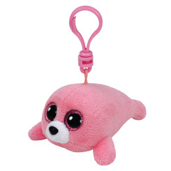 Брелоки - М'яка іграшка-брелок TY Beanie Boo's Рожевий тюлень П'єр 12 см (35019)