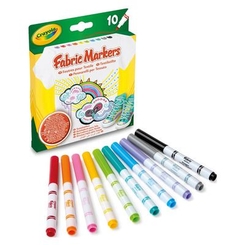 Канцтовари - Фломастери для малювання на тканині Crayola (58-8633)