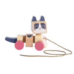 Розвивальні іграшки - Розвивальна іграшка Cubika Котик-каталка 2 (15986)