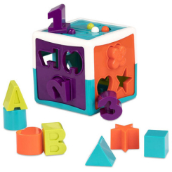 Розвивальні іграшки - Сортер Battat Розумний куб (BT2577Z)