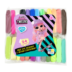 Наборы для лепки - Набор для лепки Lovin LOL Surprise Tweens 24 цвета классик (LOL70191) Наборы для лепки - Набор для лепки Lovin LOL Surprise Tweens 24 цвета классик (LOL70191)