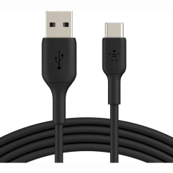 Павербанки - Кабель Belkin USB-A > USB-C заряджання/синхронізації 15Вт Type-C PVC чорний (CAB001BT1MBK) Павербанки - Кабель Belkin USB-A > USB-C заряджання/синхронізації 15Вт Type-C PVC чорний (CAB001BT1MBK)