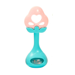 Брязкальця, прорізувачі - Брязкальце Lindo з прорізувачем Ягода (6930210303889)