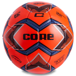 Спортивные активные игры - Мяч футбольный planeta-sport №5 PU CORE HI VIS3000 CR-017 Красный