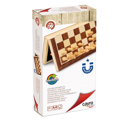 Настольные игры - Магнитные деревянные шахматы Cayro (600)