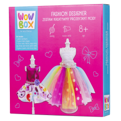 Набори для творчості - Набір для творчості Wow Box Вчимося шити Дизайнер одягу (WOW0276)