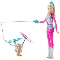 Ляльки - Лялька Барбі і космічний котик Barbie Зоряні пригоди (DWD24)
