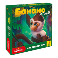 Настільні ігри - Дитяча настільна гра "Бананоманія" Ludum LD1049-53 українська мова (36335)