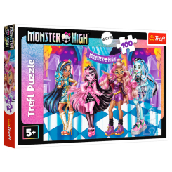 Пазли - Пазл Trefl Monster High Жахливі друзі 100 елементів (16505)
