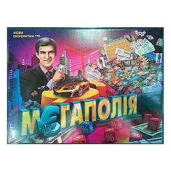 Настільні ігри - Настільна гра Danko toys Мегаполія (DTG6U)