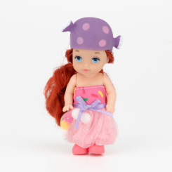 Куклы - Мини кукла Конфетка DONGHUANG DH2210B Фиолетовый (2000989781318)