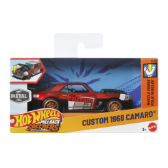 Автомоделі - Автомодель Hot Wheels Pull-back speeders Custom 1968 Camaro (HPR70/JCM10-LA10) Автомоделі - Автомодель Hot Wheels Pull-back speeders Custom 1968 Camaro (HPR70/JCM10-LA10)