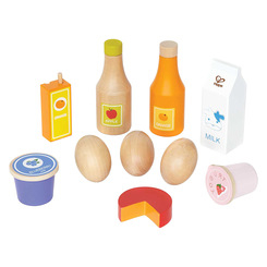 Детские кухни и бытовая техника - Игровой набор HAPE Молочные продукты (E3108)