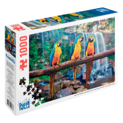 Пазлы - Пазл Puzzleville Сине-желтые Арарауна 1000 элементов (PZL1000_4) Пазлы - Пазл Puzzleville Сине-желтые Арарауна 1000 элементов (PZL1000_4)
