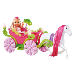 Куклы - Набор кукольный Ева и сказочная карета с лошадью (5735754)