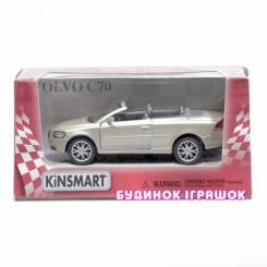 Транспорт і спецтехніка - Іграшка машина металева інерційна Kinsmart Volvo C70 у кор (KT5306W)