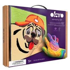 Наборы для лепки - Набор для творчества OKTO Мопс (20029)