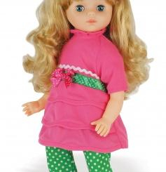 Ляльки - Вівіен в рожевій сукні з трояндами Besteam (DV 1901 a) (DV 1901-a)