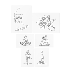 Косметика - Набор тату для тела TATTon.me Yoga Set (4820191131224)