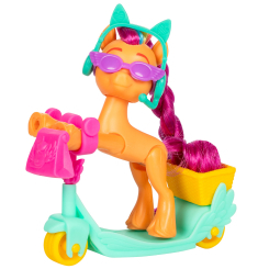 Фігурки персонажів - Ігровий набір My Little Pony MLP-Моя маленька Поні Rolling Scooter (F8725/F8737)