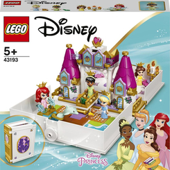 Конструкторы LEGO - Конструктор LEGO Disney Princess Книга сказочных приключений Ариэль, Белль, Золушки и Тианы (43193)