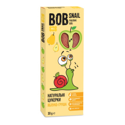 Солодощі - Натуральні цукерки Bob Snail Яблуко-груша (4820162520248) Солодощі - Натуральні цукерки Bob Snail Яблуко-груша (4820162520248)