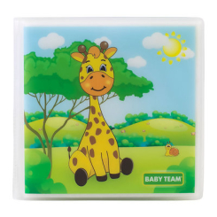 Развивающие игрушки - Игрушка  для ванны Baby team Книжка Животные сафари (8742)
