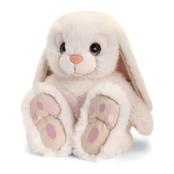 М'які тварини - М'яка іграшка Keel toys Кроленя, що сидить біле 35 см (SR2519/4)