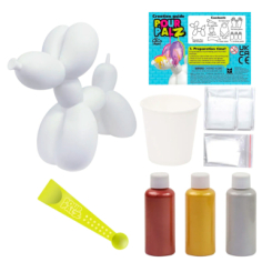 Набори для творчості - Набір для творчості Pour Palz Флюїд Арт Balloon Dog Блінг Блінг (GS-G22186)