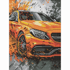 Мозаика - Алмазная мозаика Идейка Яркая мощь 30 х 40 см (AMO8242)