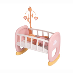 Меблі та будиночки - Колиска Smoby Бебi Ньорс Терракотова пудра з мобілем (7600220390) Меблі та будиночки - Колиска Smoby Бебi Ньорс Терракотова пудра з мобілем (7600220390)