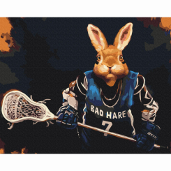 Товары для рисования - Картина по номерам Brushme Игрок (BS53480)