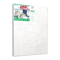 Товары для рисования - Картина по номерам Rosa Start Кофе и цветы 35 x 45 см (N00013539)