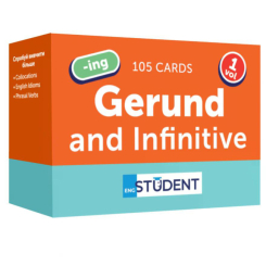 Навчальна література - Картки для вивчення англійської мови «Gerund and Infinitive vol.1» (рівень А2-В1) (9786177702688)