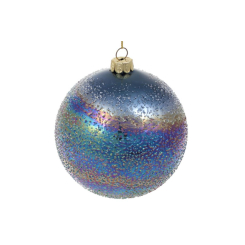 Аксессуары для праздников - Елочный шар BonaDi 10 см Разноцветный (NY15-057) (MR63002)