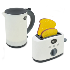 Дитячі кухні та побутова техніка - Ігровий набір Країна Іграшок Чайник і тостер (998-10L)