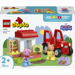 Конструкторы LEGO - Конструктор LEGO DUPLO Peppa Pig Трактор и рынок (10468) Конструкторы LEGO - Конструктор LEGO DUPLO Peppa Pig Трактор и рынок (10468)