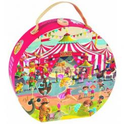 Пазлы - Пазл в чемодане Janod Цирк элемента (J02874)