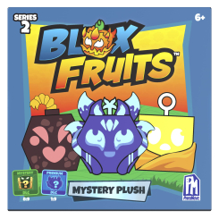 Персонажи мультфильмов - Мягкая игрушка-сюрприз PhatMojo Blox Fruits 10 см (124054)