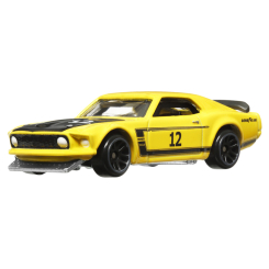 Автомодели - Автомодель Hot Wheels Vintage 1969 Ford Mustang Boss 302 (HRT81/HRV08)