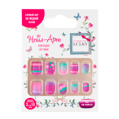 Косметика - Детские накладные ногти Lukky The purples (T20807) Косметика - Детские накладные ногти Lukky The purples (T20807)