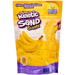 Антистрес іграшки - Кінетичний пісок Kinetic Sand Банановий десерт ароматизований (71473B)