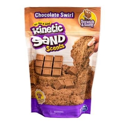 Антистресс игрушки - Кинетический песок Kinetic Sand Горячий шоколад ароматизированный (71473H)