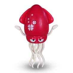Фигурки животных - Интерактивная игрушка Tiki Wiki Кальмарини денсерини рубиновый (158-21-UA-R)