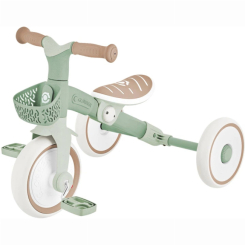 Велосипеды - Велосипед Globber Learning trike plus 2 в 1 фисташковый (737-109)