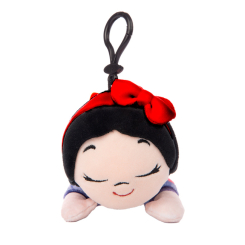 Брелоки - Мягкая игрушка Disney Snuglets Белоснежка с клипсой 13 см (DSG-9429-6)