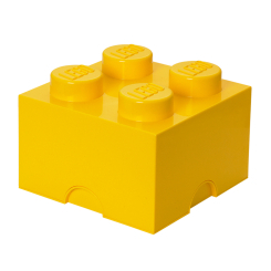 Бокси для іграшок - Бокс для зберігання LEGO Lifestyle Цеглинка 4 жовтий (40031732) Бокси для іграшок - Бокс для зберігання LEGO Lifestyle Цеглинка 4 жовтий (40031732)