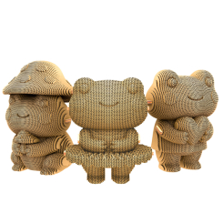3D-пазли - 3D пазл Cartonic Froggy trio (CARTTRIOFROG)