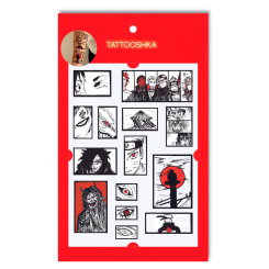 Косметика - Набор тату для тела Tattooshka Naruto (LB-193) Косметика - Набор тату для тела Tattooshka Naruto (LB-193)